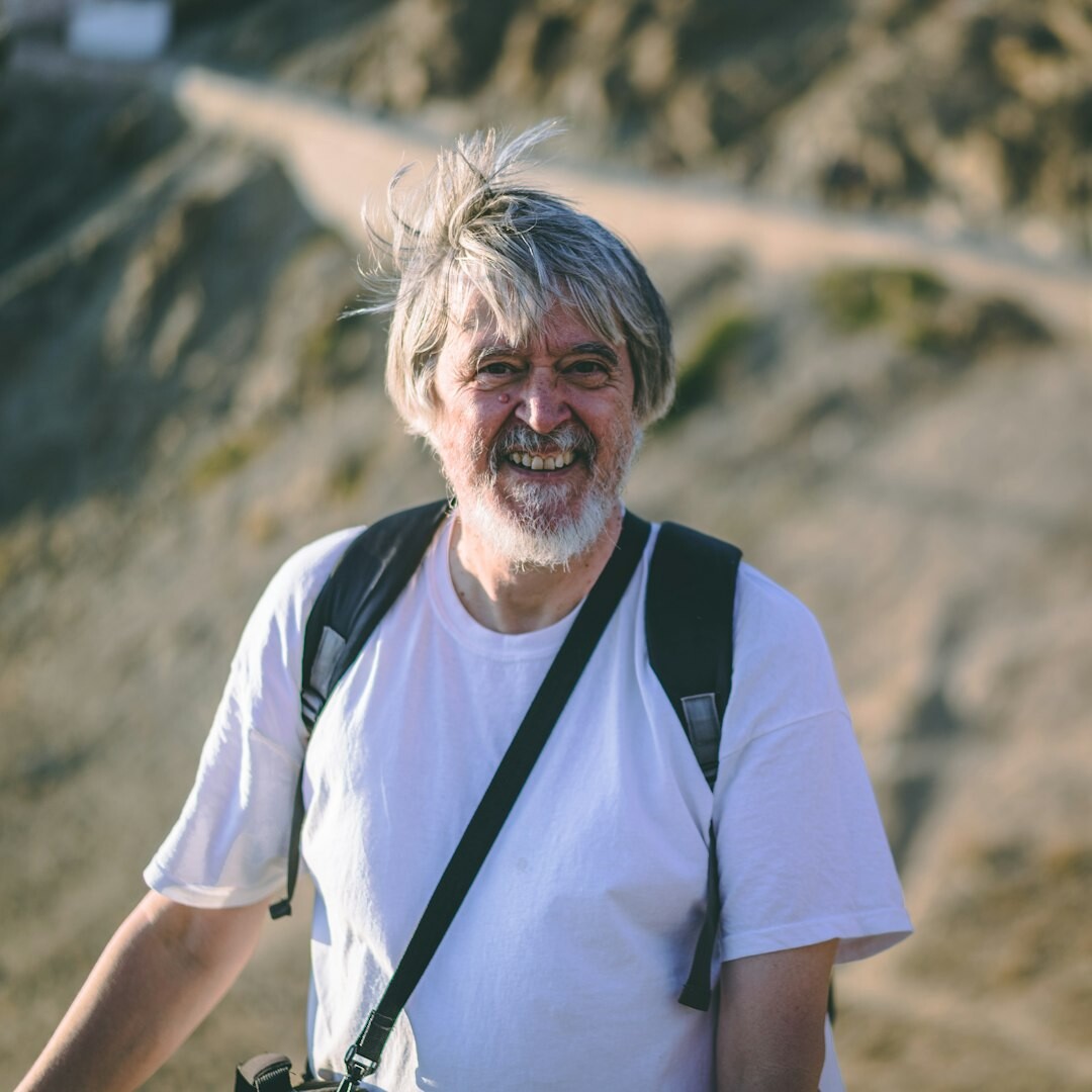 Portrait of a senior broadcast camera instructor